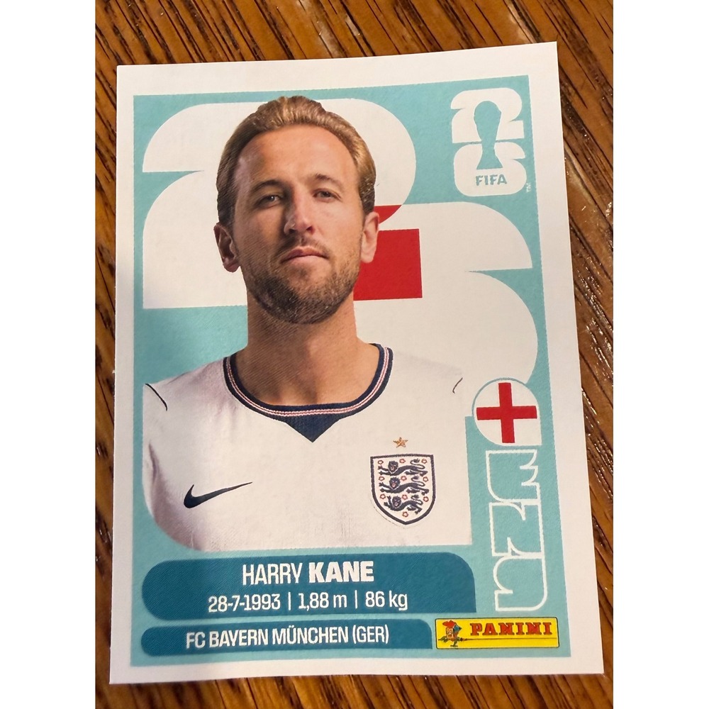Harry Kane Panini FIFA World Cup 2026 Sticker ENG 18 England FC Bayern Munich